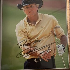 Greg Norman signed autographed 8x10 pga golf photo